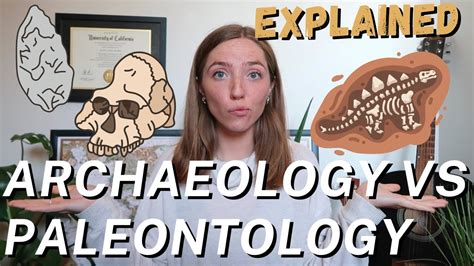 archaeology vs paleontology anthropology.